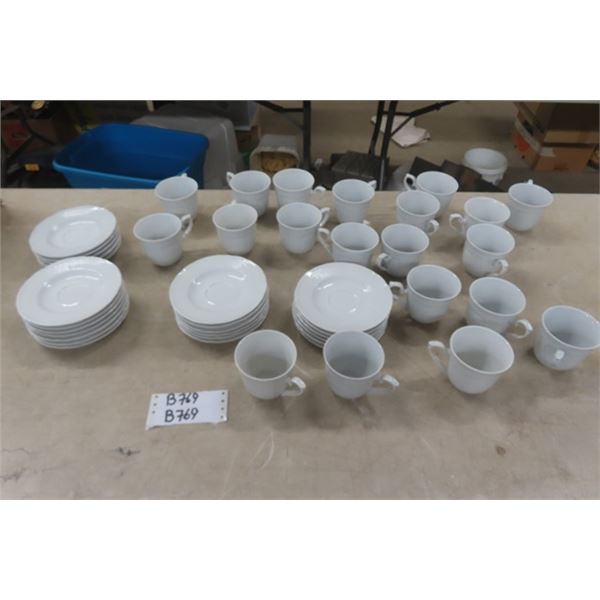 20 Imperial China Cups and Saucers with a Few Spare Saucers 