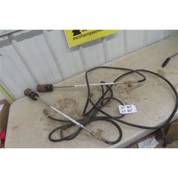 2 Propane Tiger Torches