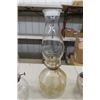 Image 3 : 3 Vintage Clear Oil Lamps 