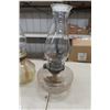 Image 4 : 3 Vintage Clear Oil Lamps 