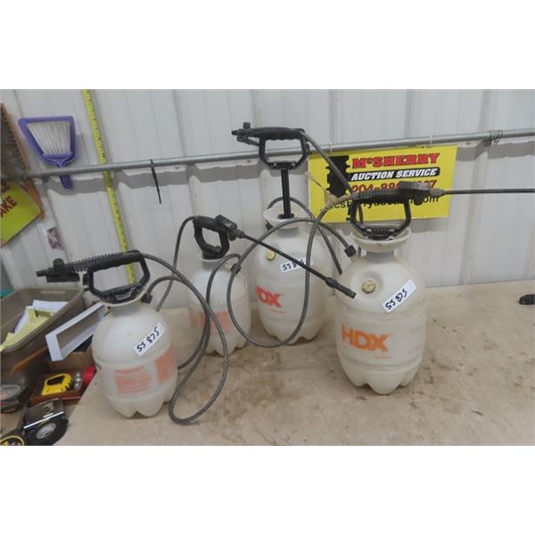 4 Bottle Sprayers 