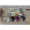 Image 1 : 7 XBox Games, 1 Nintendo Game & 4 XBox Controllers