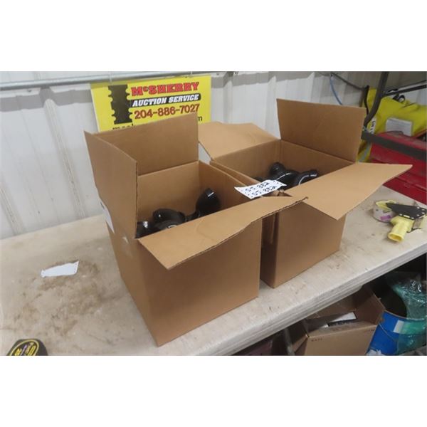 New 1.5" ABS P-Traps - 40 Items