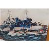 Image 2 : Framed Picture HMCS Prince Henry Ship 23" x 27" 