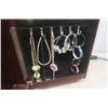 Image 10 : Jewelry Box 11" x 12" x 18"  - Right Full of Fashion Jewelry ; Neckal
