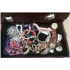 Image 12 : Jewelry Box 11" x 12" x 18"  - Right Full of Fashion Jewelry ; Neckal