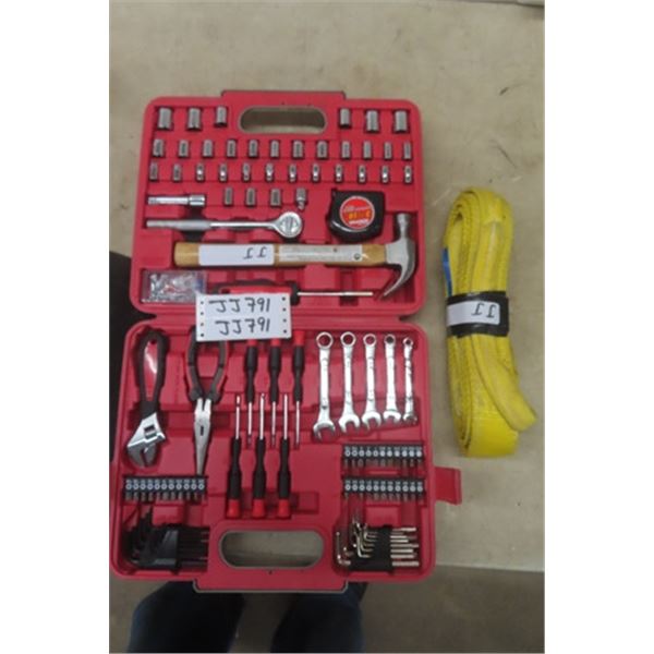 Tool Kit in Case, Tow Rope 