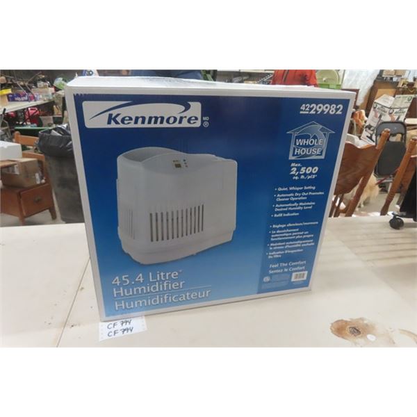 Kenmore 45.4 Litre Humidifier 2500 Square Feet in Box 