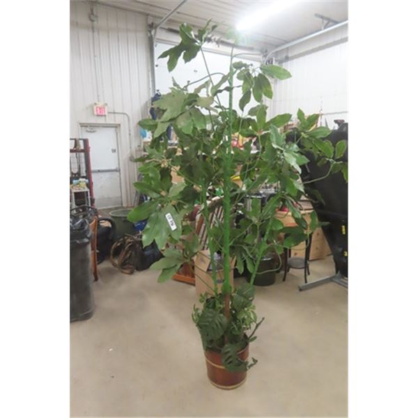 Very Large Fake Orange Tree - Over 7' Tall 