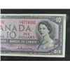 Image 4 : 1954 Canada $10.00 Bill - Nice Condition