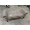 Image 1 : Micro Suede Chais Bench 46'' Wide