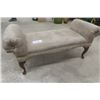 Image 2 : Micro Suede Chais Bench 46'' Wide