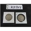 Image 1 : (2) 1944 Canada 50 cent Coins