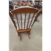 Image 3 : Nice Wood Rocker Glider with Cushions 