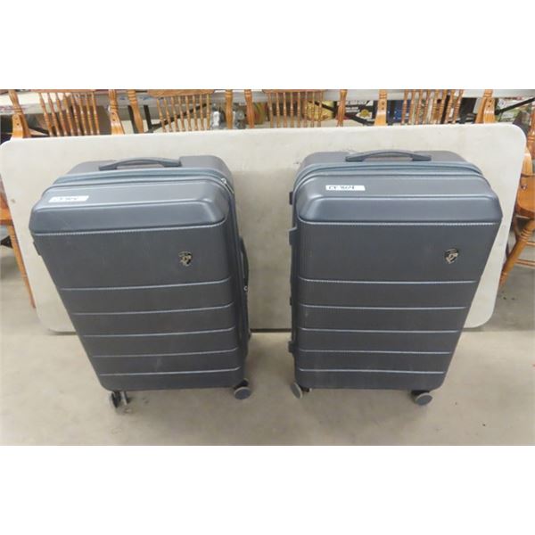 6 Heys Rolling Suitcases - 2 Smaller Case in Each Larger One 