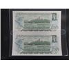 Image 3 : 1 Sheet of Uncut 1973 Canada $1.00 Bills