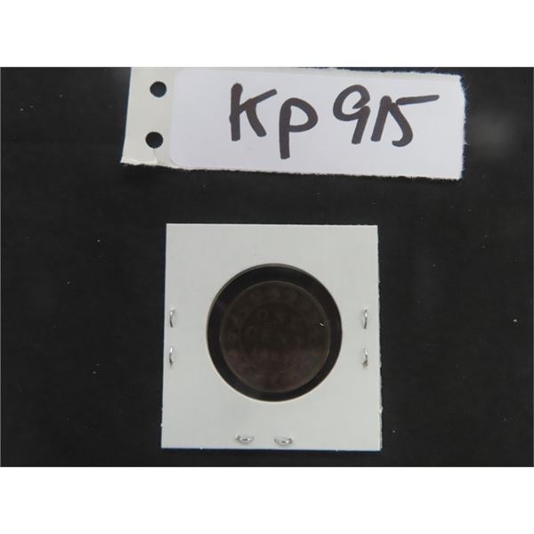 1887 Canada  1 cent Large Penny