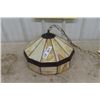 Image 1 : Stained Glass Swag Lamp 