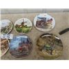 Image 2 : 8 Collector Plates - Limited Edition ; 1989 Austin MB , Tractors, Blacksmith plus more