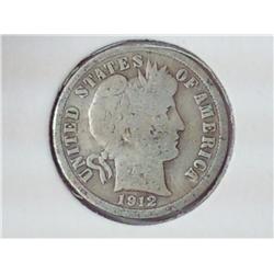 1912-D Barber Dime