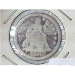 1841 Seated Liberty Dime