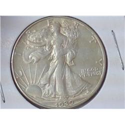 1939-D Walking Liberty Half Dollar