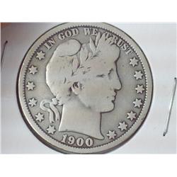 1900-O Barber Half Dollar (VG)