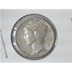 1928 Mercury Dime