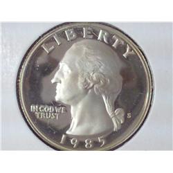 1985-S Washington Quarter (Gem Proof)