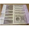 Image 1 : 10-1923 German 100,000 Mark Inflation Notes