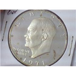 1971-S Silver Ike Dollar (Proof)