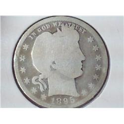 1895 Barber Quarter