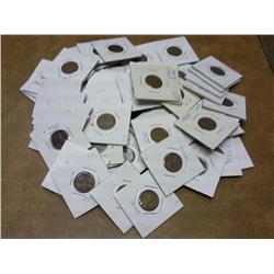 71 Assorted Flipped Wheat Cents