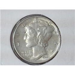 1944 Mercury Dime