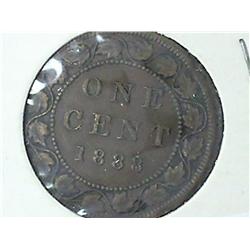 1888 Canada Large Cent (EF)