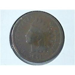 1871 Indian Head Cent (Good) Key Date