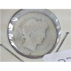1900 Barber Dime