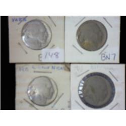 4-1913 Variety II Buffalo Nickels