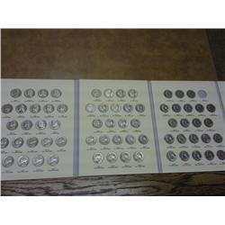 1962-1996 Jefferson Nickel Set In Album (UNC)