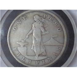 1903-S US/Philipinnes Peso (Silver) .7800 ASW