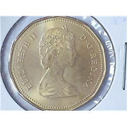 1988 Canada Loon Dollar (UNC)
