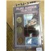 Image 1 : Pearl Harbour Tribute Set,Coins & Stamp