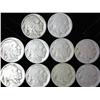 Image 1 : 10- Assorted 1920's Buffalo Nickels