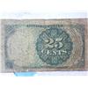 Image 2 : 1874 25 Cent Fractional Currency 5th Issue
