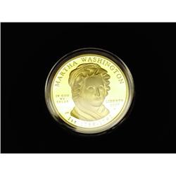 2007 Martha Washington 1st Spouse Gold Proof Coin
