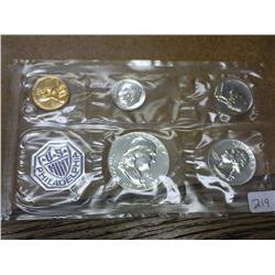 1961 US SIlver Proof Set (No Envelope)