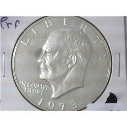 1973-S Ike Dollar Proof  (Silver)