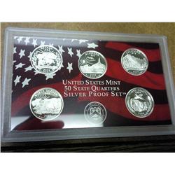 2006 US 50 State Quarters Silver Proof Set