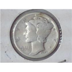 1943 Mercury Dime