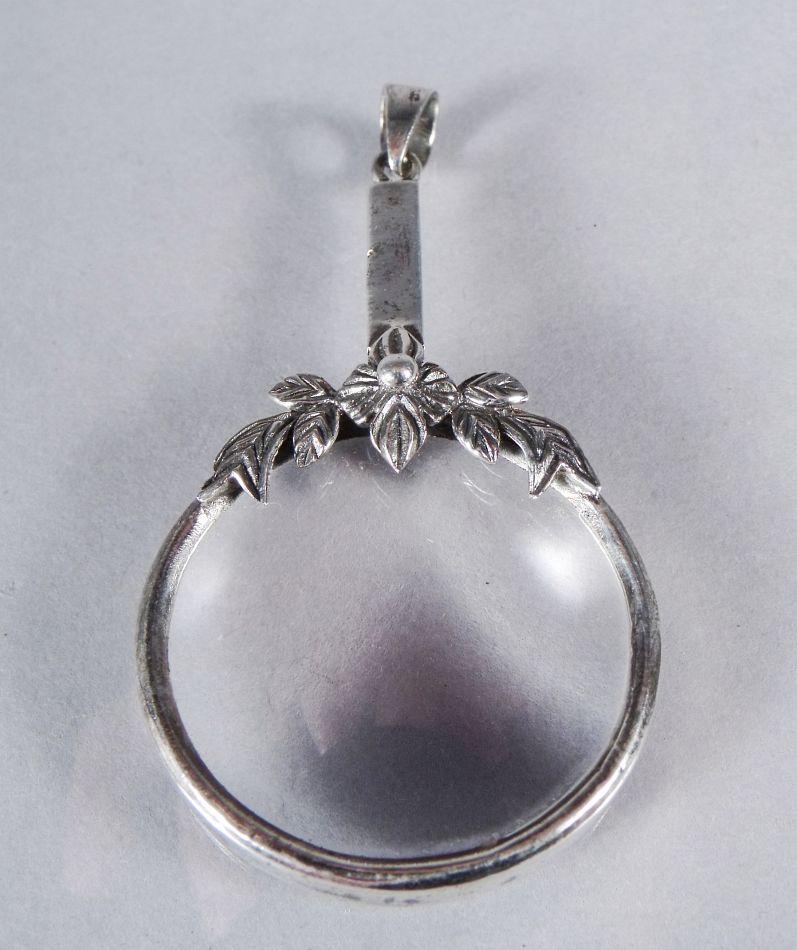 Sterling Silver Magnifying Glass 
